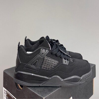 #ad Jordan 4 Retro Black Cat 2020 Size US 8C 3Y for Kids $60.55