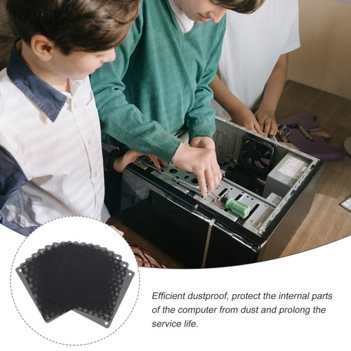 10 Pcs Chassis Staubdichtes Netz Computergehäusefilter Filterlüfter - Afbeelding 11 van 12