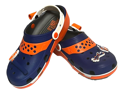 Crocs Classic Hasbro Nerf Clogs Blue Orange Unisex Size  display picture 2