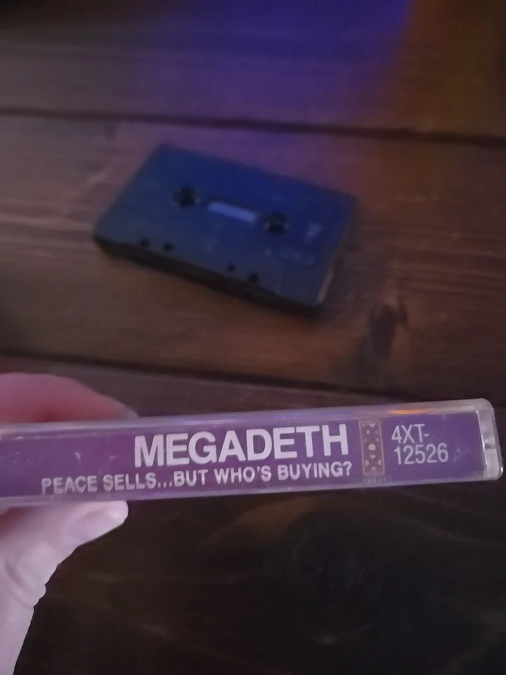 Megadeth Peace Sells...But Who’s Buying Cassette 1986 Import Canadian - Image 2 of 4