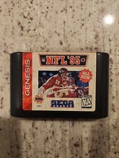 NFL '95 (Sega Genesis, 1994) Joe Montana /Deion Sanders/ Authentic Cart Only