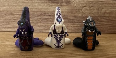 LEGO  Ninjago Schlangen Figuren Set Skalidor, Chop  Rai, Phytor