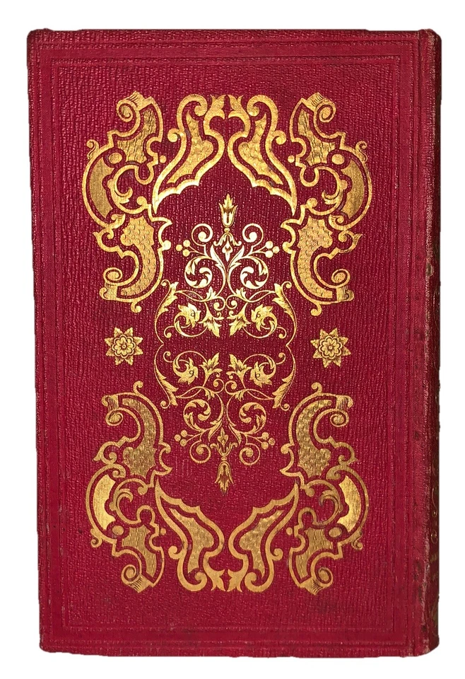 1850, THE SACRED MOUNTAINS, by J. T. HEADLEY, ILLUSTRATED, RELIGION, VG+ - Image 3 of 4