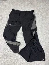First Gear Tp9 Men’s Motorcycle Pants With Armor Size 42 Great N Clean Condition