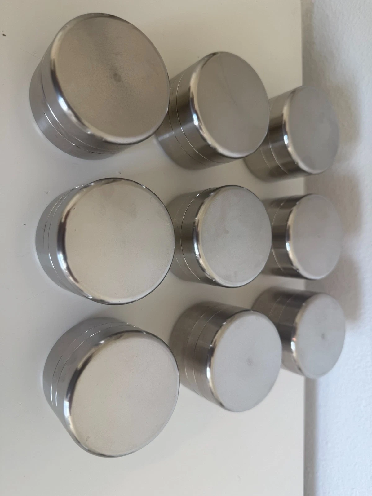Specular OG1 304 Stainless Steel Herb Grinder 2.5" Threadless Magnetic B Stock - product detail image 6