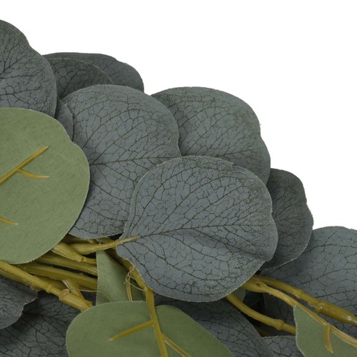 6Stck 35.4Ft KüNstliche Eukalyptus Girlande Faux Silk Silber Dollar Eukalyp5385 - Bild 4 von 6