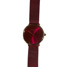 Orologio Bering Classic 15729-363 Donna Rosso NUOVO