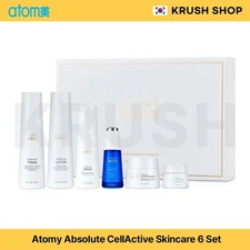 Atomy Absolute CellActive Skincare Set Toner Ampoule Serum Lotion Cream 6 Set