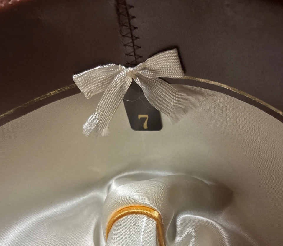 Stetson “Open Road” Novo Na Caixa Tamanho 7 - Imagem 3 de 4