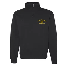 USMC 3rd Battalion, 1st Marines Quarter-Zip Sweatshirt Officially Licensed