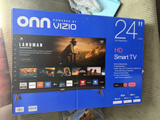 onn 24" HD LED Smart TV 720p Wi-Fi Netflix Hulu HDMI USB Black