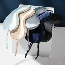 Fashion Shading Sleeping Mask Ventilate Mulberry Silk Silk Sleep Eye Mask Imitat