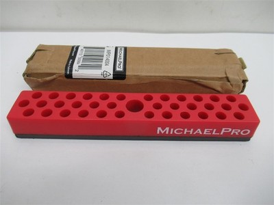 Michael Pro MP014004 36 Piece Magnetic Hex Bit Holder with Magnetic Base
