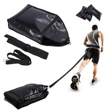 Adjustable Weight Sled Trainer Sandbag Sled Trainer with 3 Weight Sandbags fo...