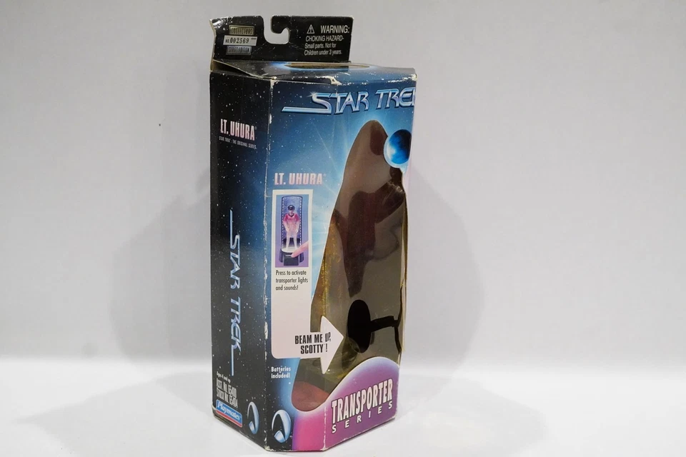 Original Star Trek Uhura Transporter Series 1998 Playmates NUEVO *CAJA DAÑADA* b4 Foto 3 de 4