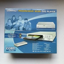Coby DVD 224 Compact Progressive Scan With Remote In Box New