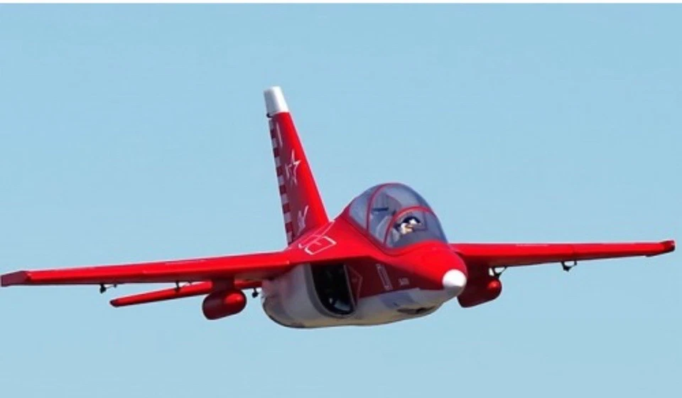 FMS YAK-130 Jet 70mm EDF V2 PNP Red- FMM108P2 Airplanes P&P Electric - Image 3 of 4