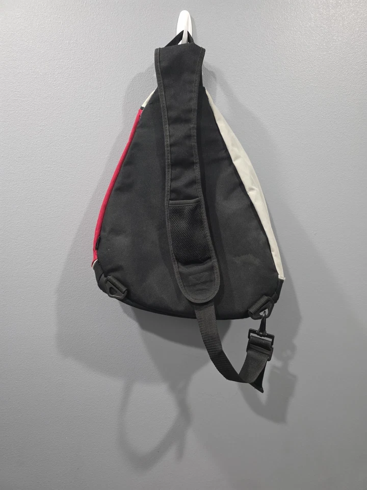 Gemline Vintage Coca Cola Sling Crossbody Shoulder Back Pack Red/White/Black - Image 2 of 4