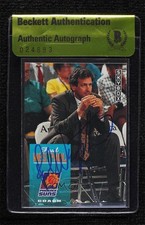 BAS 1992-93 Skybox Paul Westphal #275 Beckett Auth Sticker Auto HOF ow6