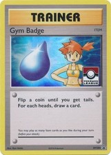 Gym Badge (Misty) - XY204 - 2017 Pokemon League Exclusive - Holo PL/MP, English on eBay