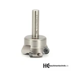 Face milling cutters with inserts - round, CNC, solid carbide, 32mm, wood, aluminium, plastic