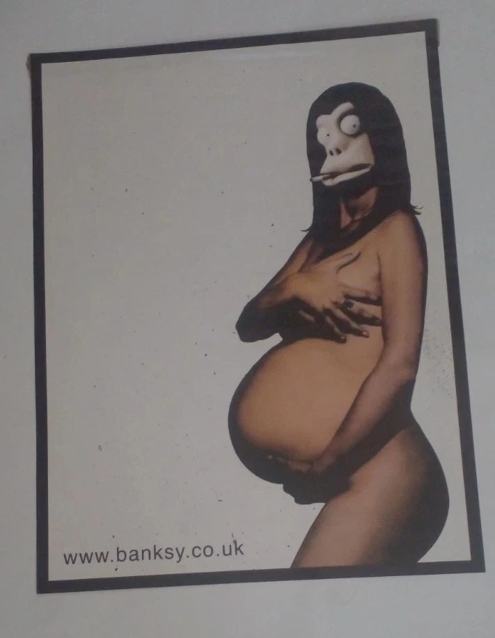 Banksy Danger Monkey Lithograph Original Purchased Heritage Auction - Image 2 of 2