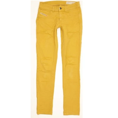Diesel Livier Damen Gelb Skinny Slim Jegging Stretch Jeans W26 L30 (110394) - Bild 1 von 4