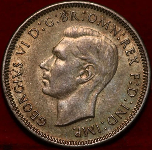1943 Australia Shilling — photo from the most recent tracked eBay sale