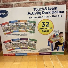 VTech Activity Desk Pre-Kindergarten Expansion Pack Bundle for Age 2-4