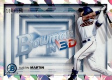 2022 Bowman #B3D-17 Austin Martin Bowman in 3D Atomic Refractors #/150