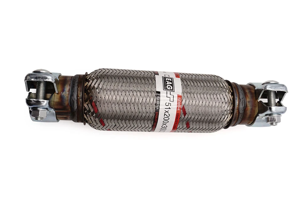 EAG Flexstück 51x200x300 Flexrohr mit Schellen ohne Schweißen EAG51X200X300-ICL - Bild 3 von 4