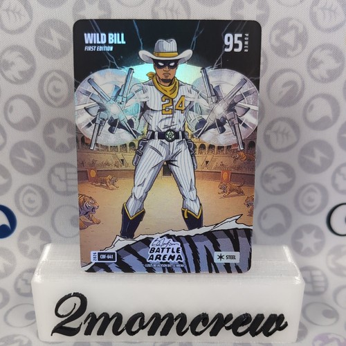 2026 Bo Jackson Battle Arena Wild Bill “William Contreras” #CBF-641 Steel Foil