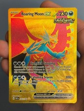 ROARING MOON ex 262/182 Pokemon SV04 Paradox Rift Hyper Rare Holo Full Art (NM) on eBay