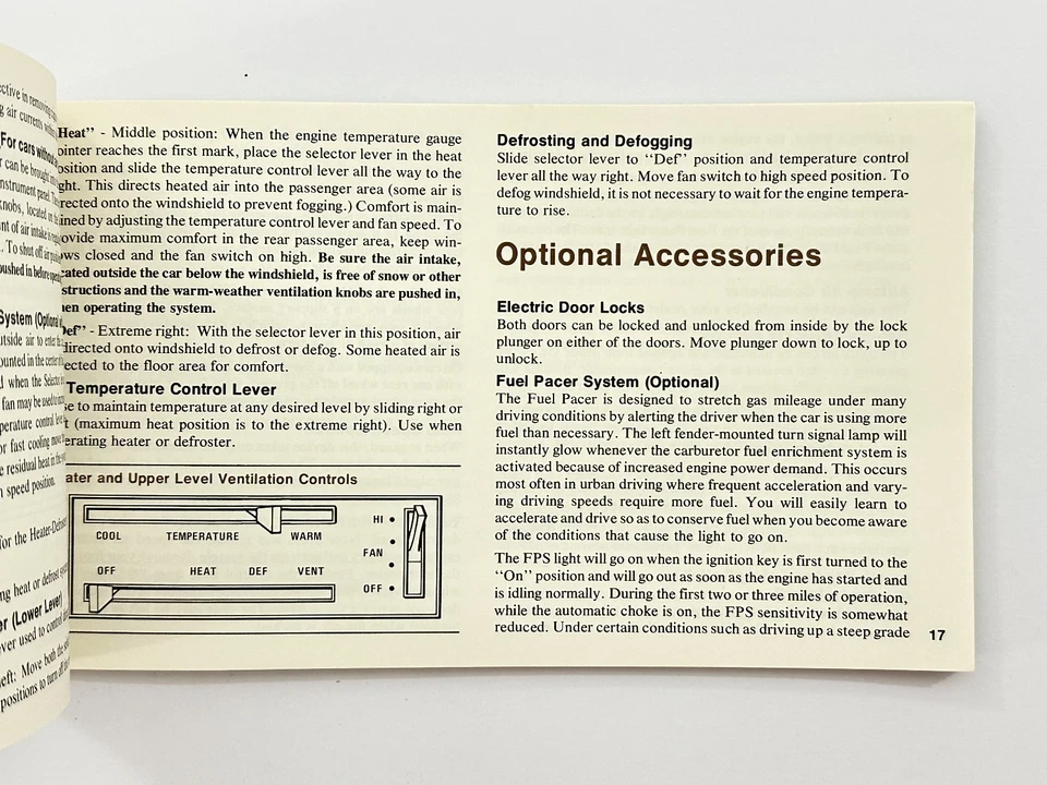 Chrysler Córdoba 1975 manual del operador guía de literatura propietarios originales Foto 4 de 4