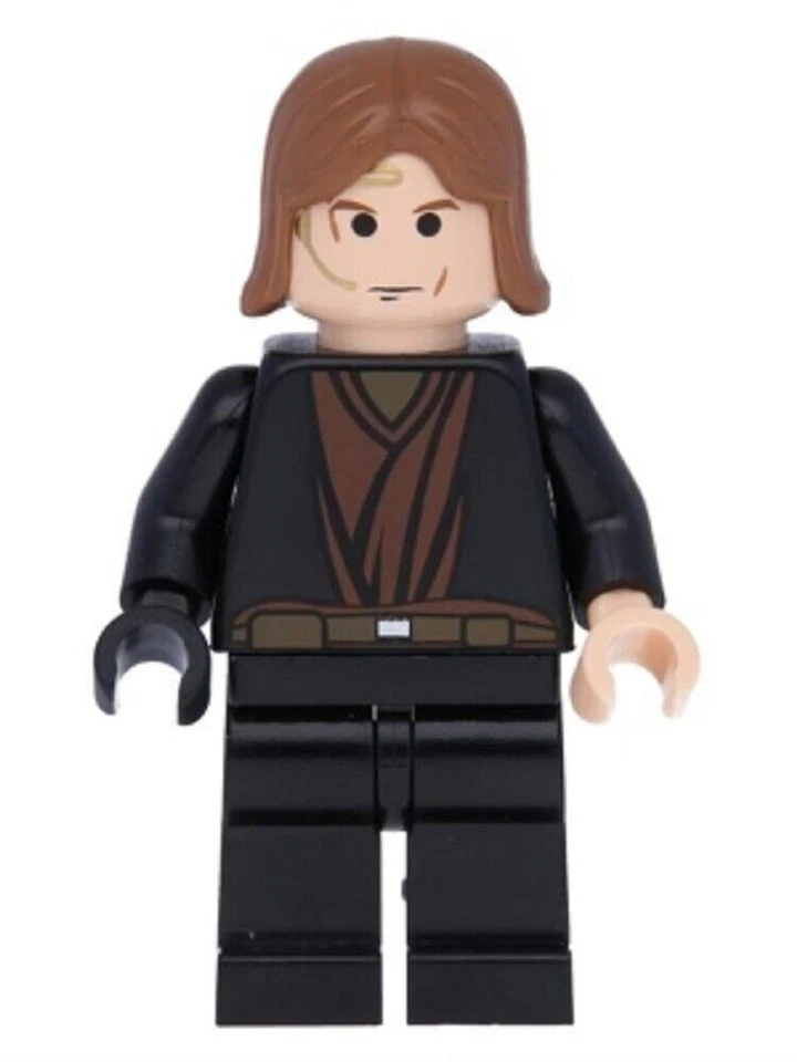 LEGO Star Wars - Minifigur Anakin Skywalker mit schwarzer rechter Hand sw0120