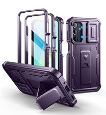 for Samsung Galaxy A16-5G Phone Case, 2 Front Frame Built-in Magnetic Slide C...