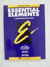 Hal Leonard Essential Elements Book 1 Percussion