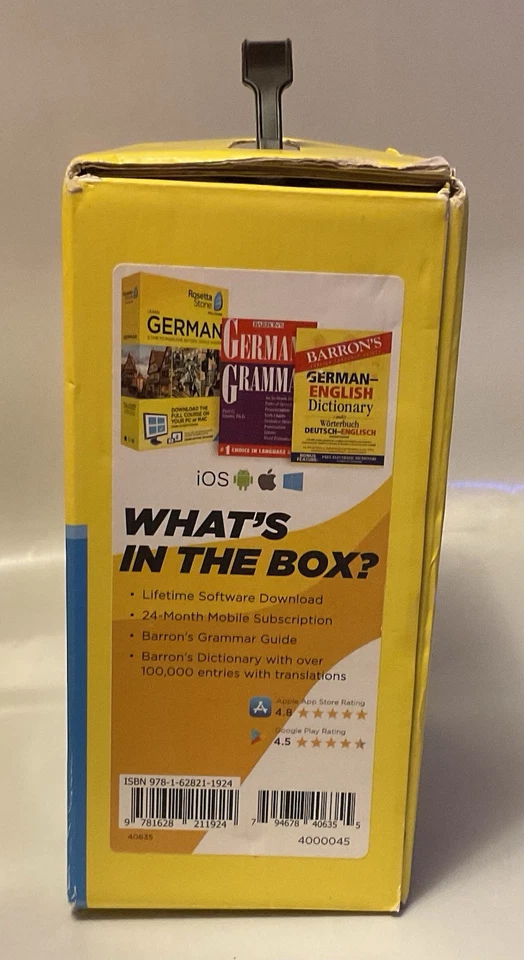 Z Rosetta Stone German Bonus Germany Bundle Lifetime Online Access Grammar Guide - Image 4 of 4