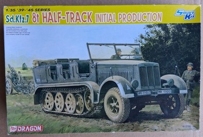 1/35 Dragon Smart Kit Sd.Kfz.7 8T Half-Track Intial Production