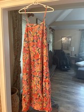 MINKPINK valla midi floral slip dress square neck M MG2401751