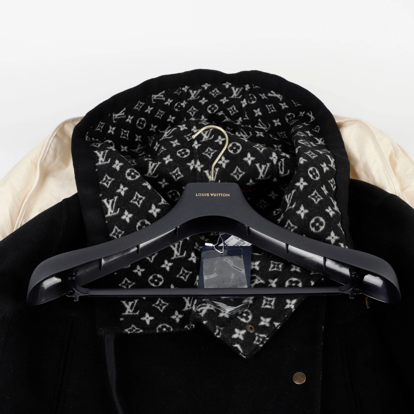 LOUIS VUITTON（LV） Cappotto doppio con cappuccio Louis Vuitton monogramma taglia 38 89050279
