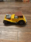 Hot Wheels Vintage Redline Sir Rodney Roadster Yellow Hong Kong 1974