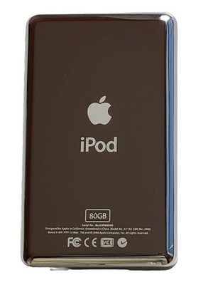 Replacement Back Plate Apple iPod Classic 5th 6th Gen Housing Rear