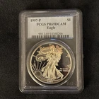 1997-P $1 American Silver Eagle PR69DCAM PCGS Blue Label