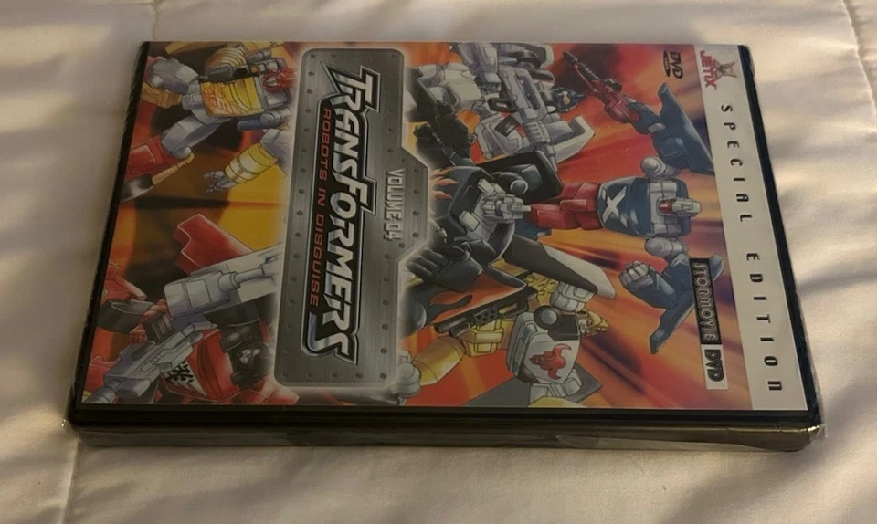 Transformers Robots in Disguise Vol 4 DVD Italian Special Edition NEW - Image 2 of 3