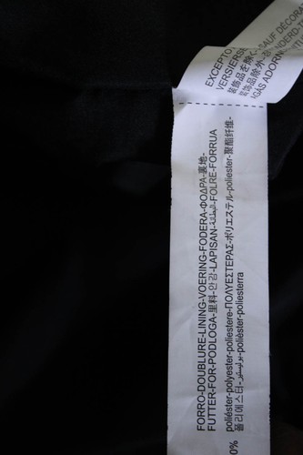 Zara Womens Front Zip Long Sleeve Hooded Faux Fur Jacket Gray Size 9 - Picture 5 of 5