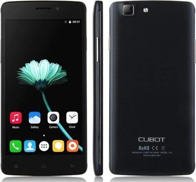 CUBOT X12 5.0'' 4G LTE Smartphone Android 5.1 MTK6735 Quad Core 8GB Black