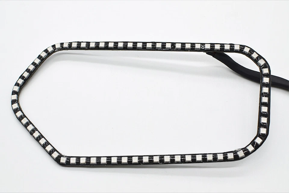 Faros LED de anillo halo RGB de 2 piezas para Polaris RZR 570 800 800S XP 900 Bluetooth Foto 4 de 4