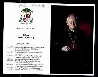 Teemu Sippo Autogrammkarte Original Signiert  ## BC 56498