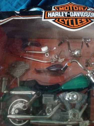 Vintage Harley Davidson Metal Maxx Diecast Custom Shop New 2000 - Picture 10 of 10